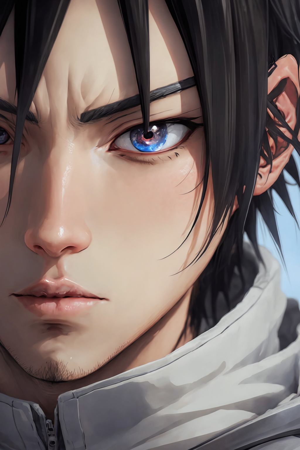 27443-2638085012-uchiha sasuke, 1boy,solo,close-up, looking at viewer,cowboy shot,.png